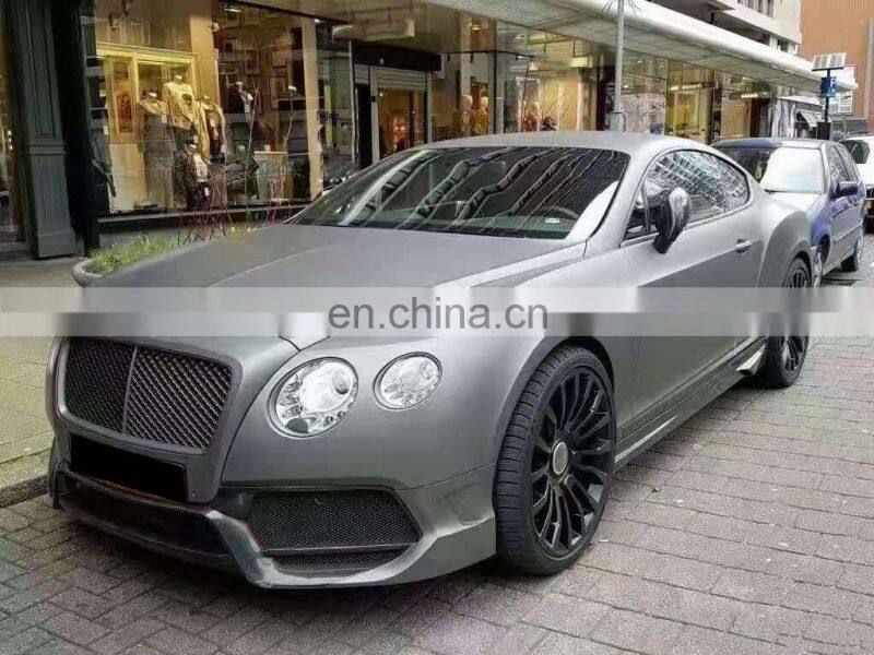 Runde Vorsteine style Body kit for Bentley Continental GT 12-15 Carbon Fiber Front Rear Bumper Side Skirt Rear Spoiler