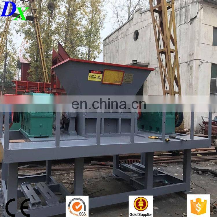 Aluminum can recycling machine for crushing iron rod,bicycle,cans in large capacity and good price