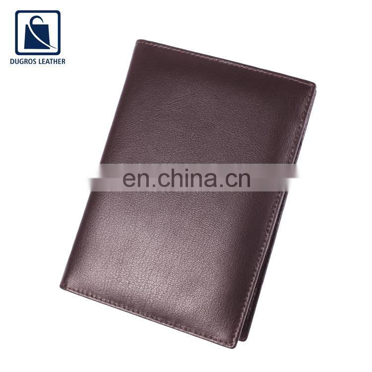 Polyester Lining Good Quality Wholesale Unique Design Genuine Leather Wallet for Men at Direct Factory Price