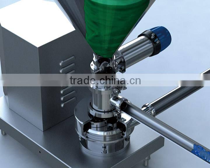 food grade sanitary stainless steel powder liquid mixer
