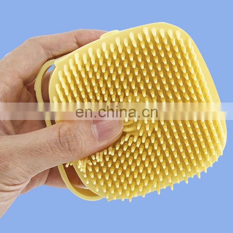 Pet Accessories For Dogs Shampoo Massager Brush Bathroom Puppy Cat Massage Comb Grooming Shower Brush For Bathing Soft Brushes