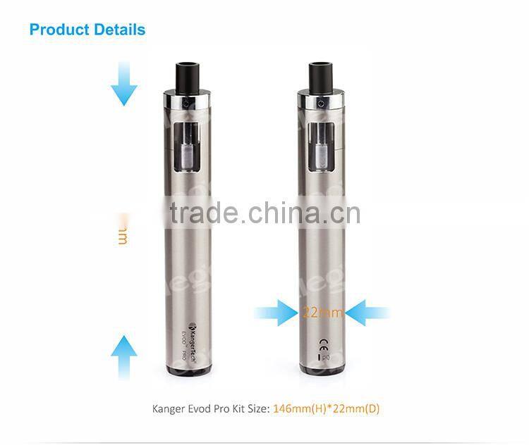 2016 Simple And Convenient To Use Top Filling Kanger Evod Pro Kit From Elego