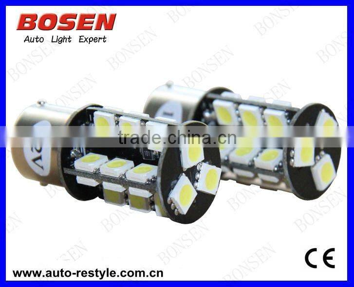 27 SMD 1157/BA15D 5050 LED Car Tail Brake Interior Turn Signal Light Bulb Lamp