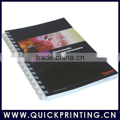 New high quality style wire-o catalog printing sercice