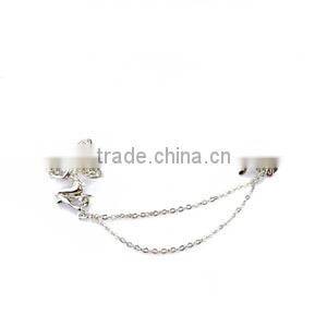 Wedding anniversary souvenirs silver angel rhinestone brooches