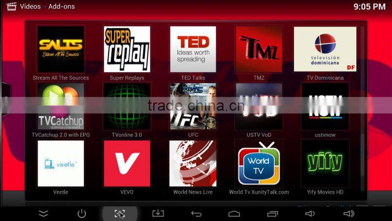 Hot Selling Models T95 , T10 , T10 Plus , T8 PRO , Q Box Android 5.1.1 S905 XBMC Kodi Pre-installed Android Smart TV Player Box
