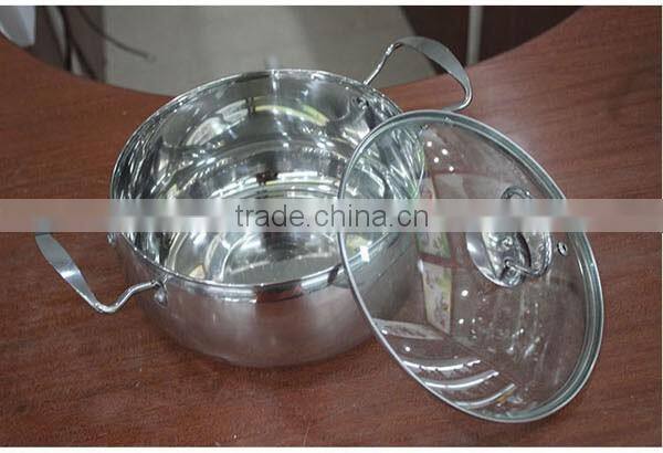 Kitchen Accessories Wholesale Stainless Steel Cooking Pot Set