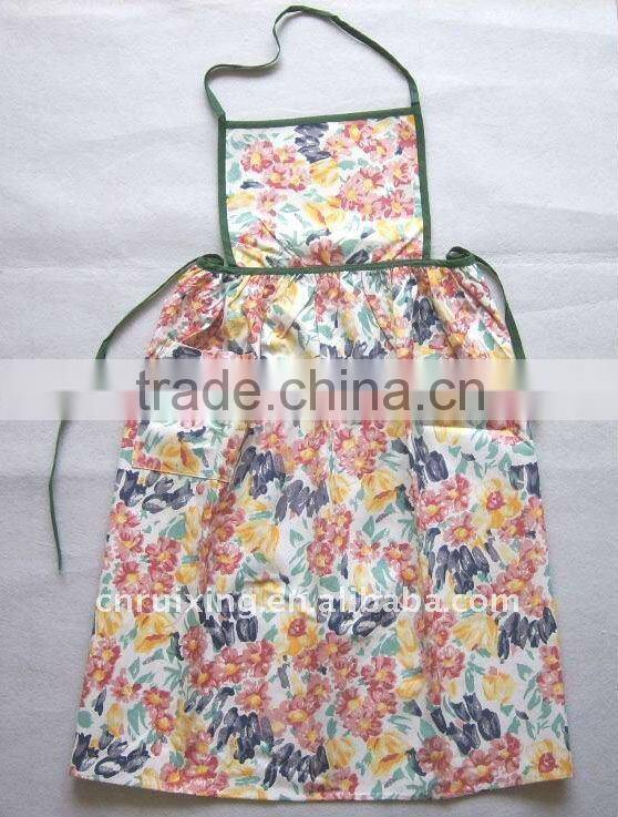 Eco waterproof apron women apron