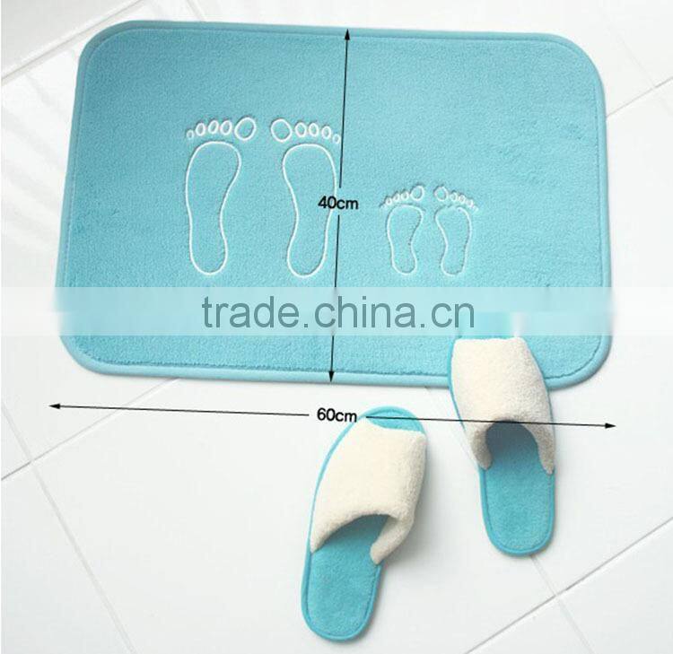 2014 Fashion high quality useful anti slip colorful products bath mat