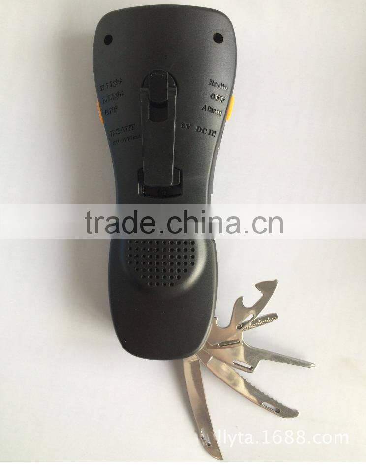 Emergency Hand Shaking Rechargeable Torch Light