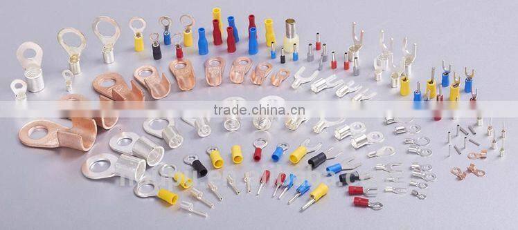 Non insulated ring terminal,stainless steel ring terminal,copper tube terminal