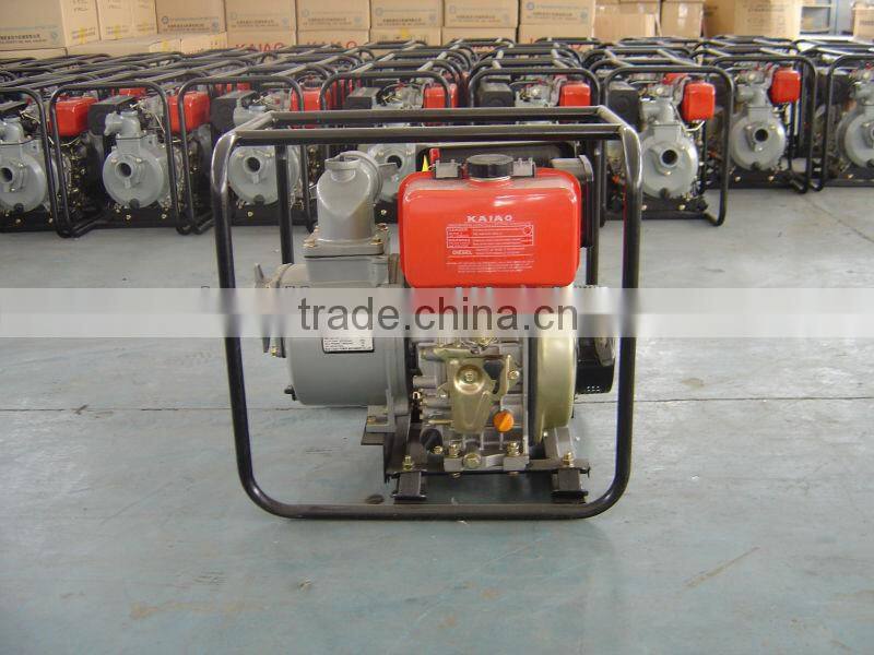 diesel water pump 1.5'' inch 5hp portable KDP15H high pressure