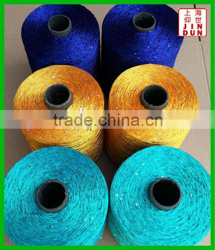 JD nylon yarn with 3mm /2.5mm/2mm sequin