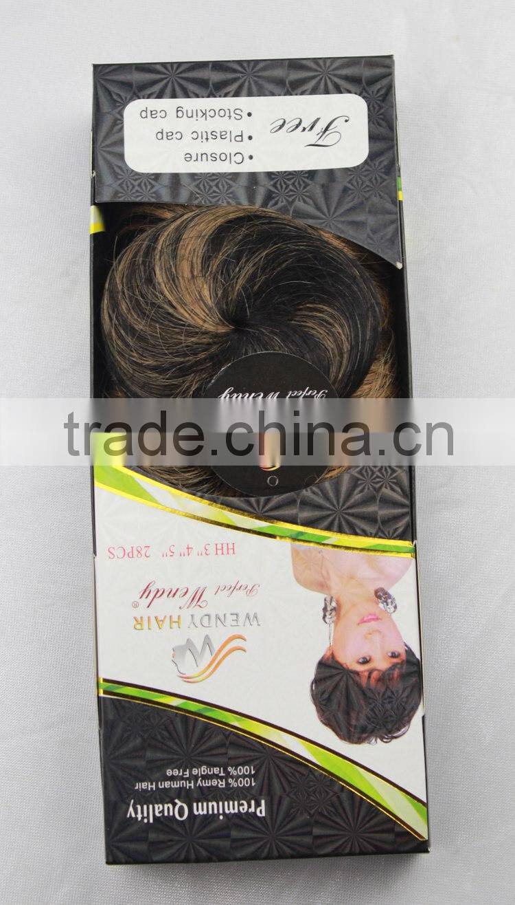 OTHER wavy human hair drawstring ponytail with 12 months guarantee