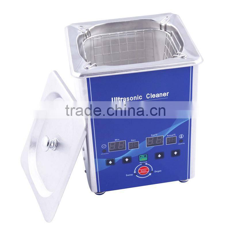 Jewelry Cleaner mini digital heated Ultrasonic Cleaner Sdq020 with Heating and Timer