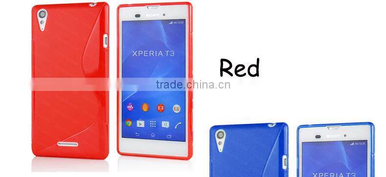 Wholesale Premium Ultra Thin Tpu Case For Sony Xperia T3 Back Cover cheap tpu back cover for Sony Xperia T3