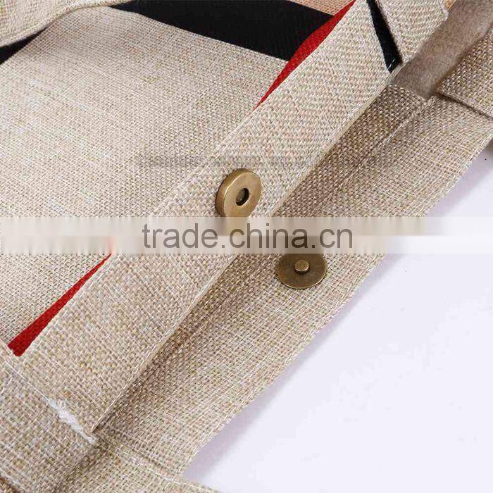 Opening Sale Customized Oem Shopping Jute Packing Packaging Bag Fabric