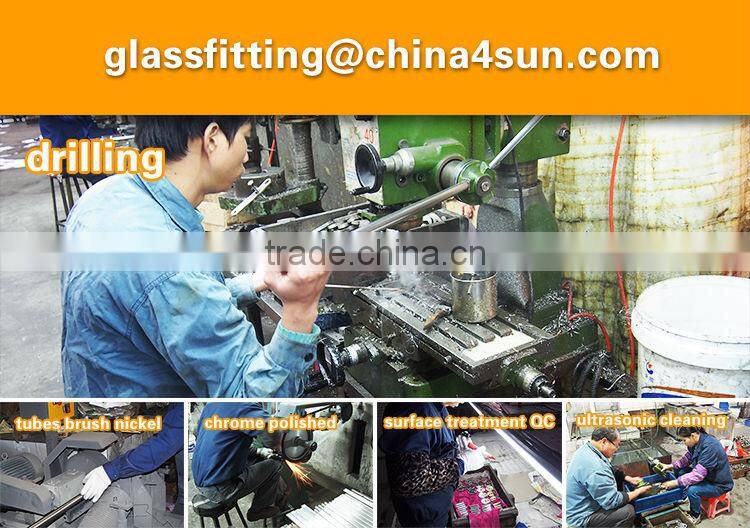 Heavy duty glass stainless steel office sliding door top door pivot hinge