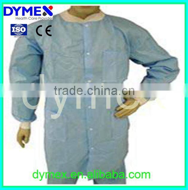 Disposable nonwoven medical lab coat colourful disposables clothes