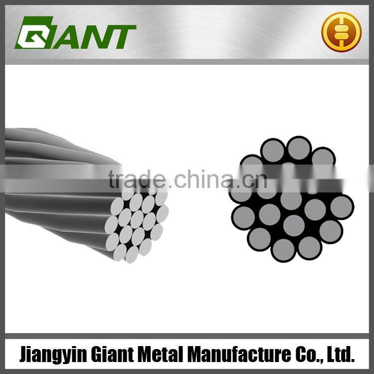 1*19 10mm galvanized steel wire rope