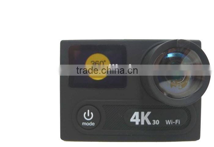 Dual Screen HD 1080p 4K 30fps Helmet Sport Action Video Camera DV with WIFI Remote Bracelet