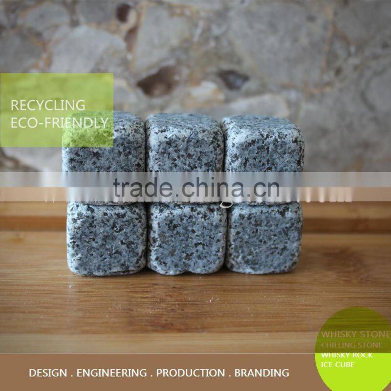 Natural Granite Ice cubes whisky chilling stone factory price