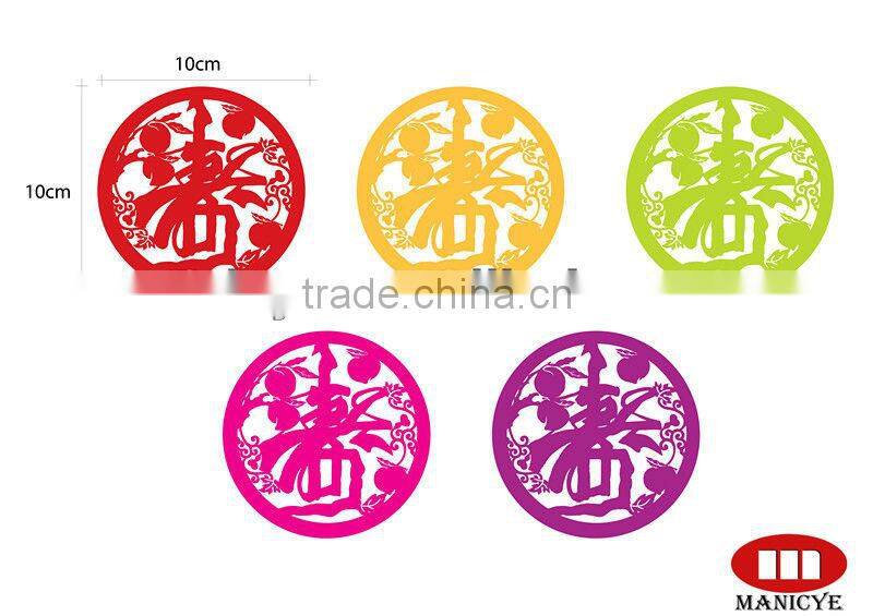 2014 New products PET FELT Carpet For Lace Nonslip Coaster