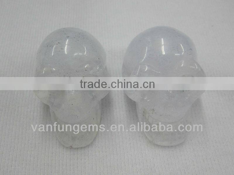 Offer Different size Amethyst Quartz gemstone skull