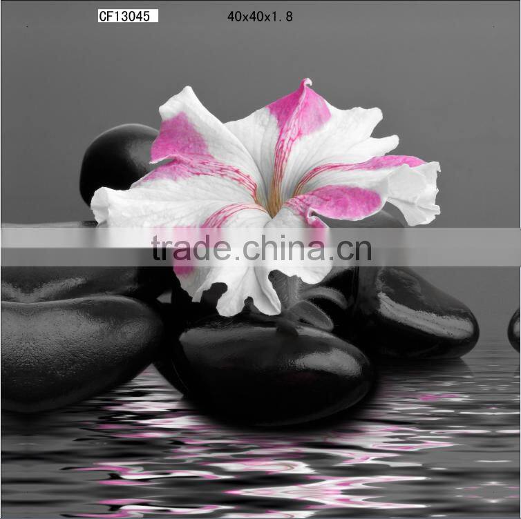 fresh flower printing canvas prints rural style decoration wall art