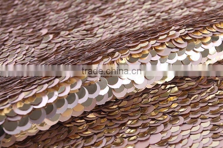 Cheap fabric supplier Soft Polyester sequin embroidery design