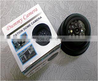 Dummy- AB-BX-18Y low price dummy cctv camera IR dome camera cctv with flash light
