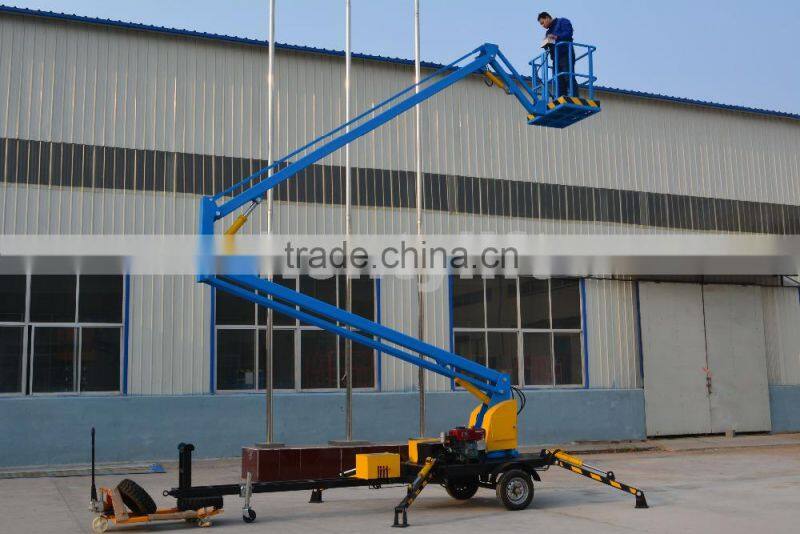 8 m CE cheap sale china telescopic boom lift/genie boom lift