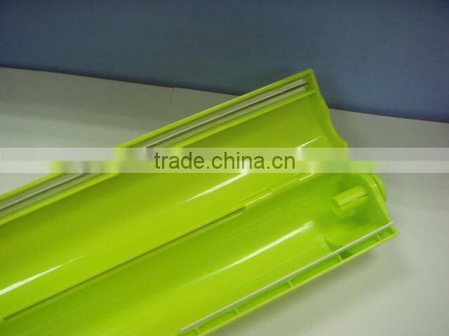 12" 300mm cling film dispenser cutter box blade for household size cling film food wrap stretch film aluminum foil rolls