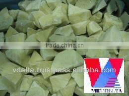 Yellow Sweet Potato in dice cut.