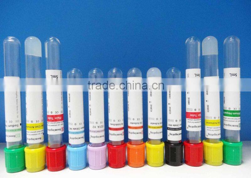 Vacuum clot activator with Gel blood serum collection SST tube