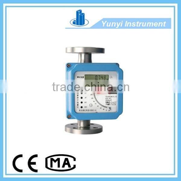 LCD metal tube flow meter