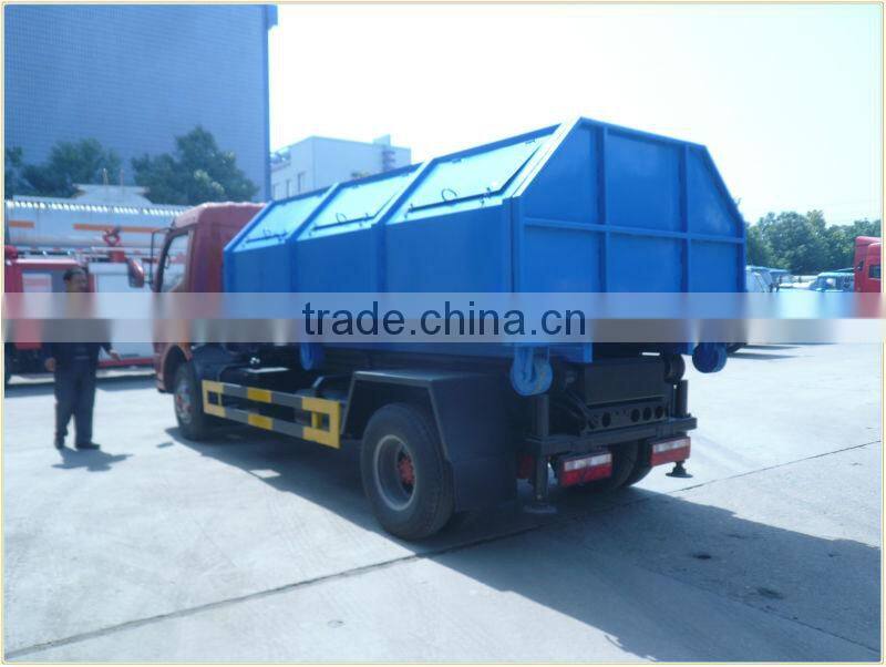 Dongfeng detachable garbage truck ,hook loader garbage truck