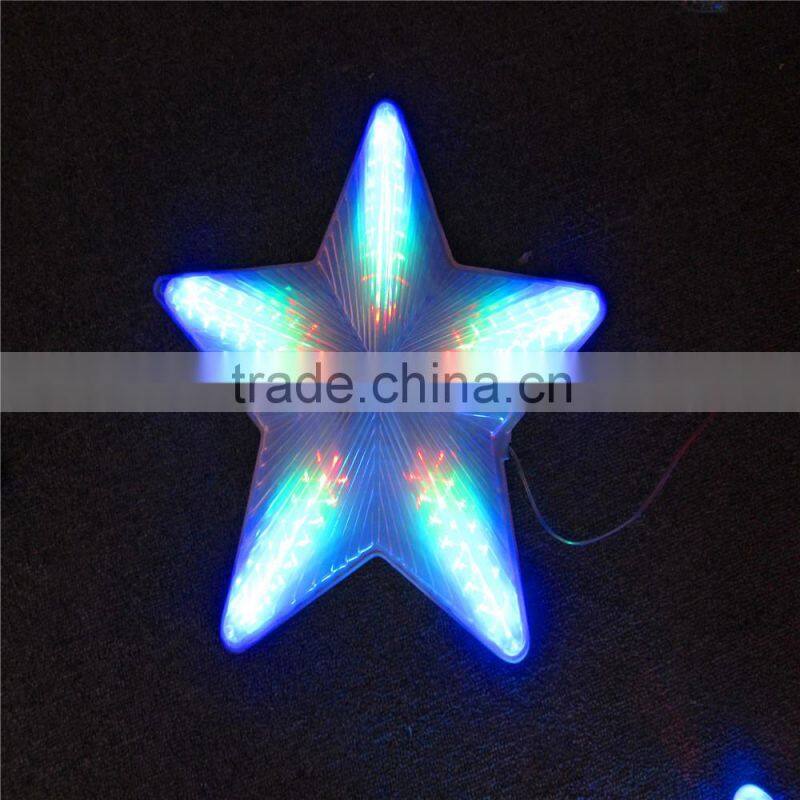 Led laser pentagram for indoor or outdoor