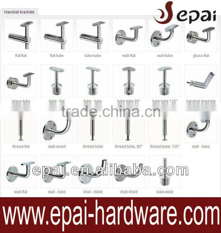 SS/Stainless steel Handrail Glass Bracket/glass connector/stair handrail