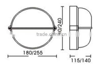Marine bulkhead lights
