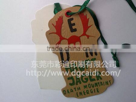 Professional hang tags, garment hang tag, hang tag printing
