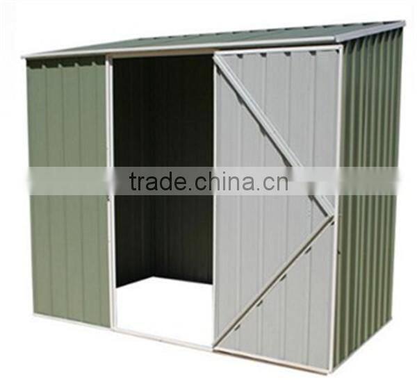 garden storage cabin/ metal garden room