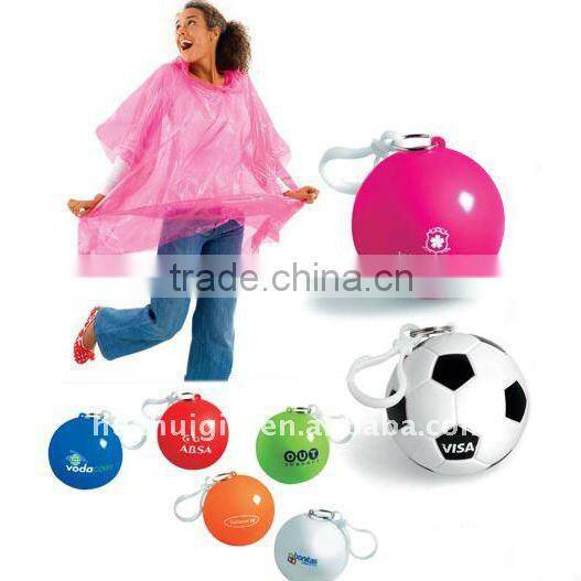 football poncho ball