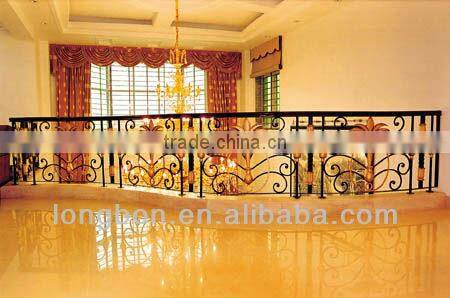 2015 Top-selling hand forged rod iron balcony fencing