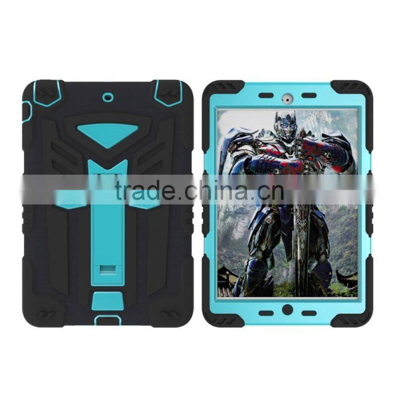 New arrived kidsproof autobot tab skin cover for iPad mini 7.9inch kickstand case