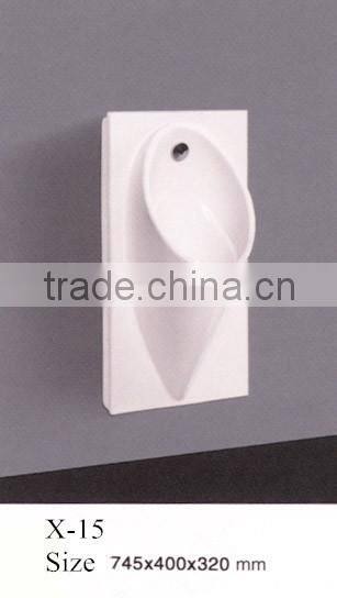 Sanitary ware washroom china wall hang urinal X-15