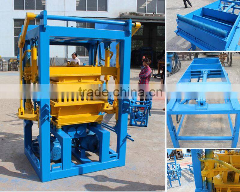 QT3-20 color paver brick molding machinery,makiga block making machine price
