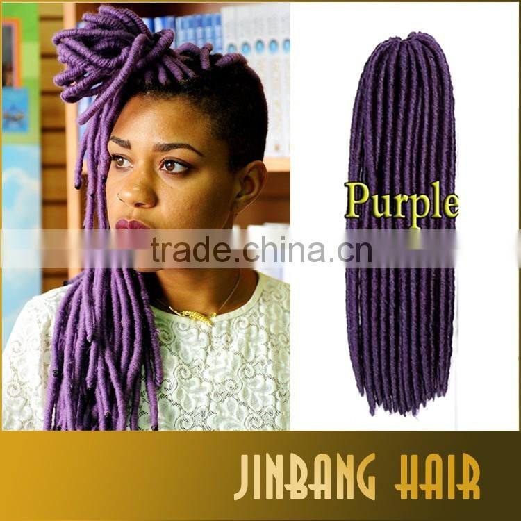 Janet Collection 2X Havana Mambo Twist Synthetic Dreadlocs New Premium Faux Locs Braids Crochet Twist Braid Hair dreadlocks