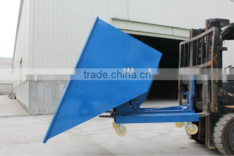 metal forklift waste bin skip bin
