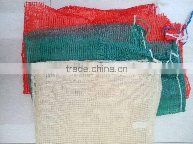 red leno mesh bag for potato packing